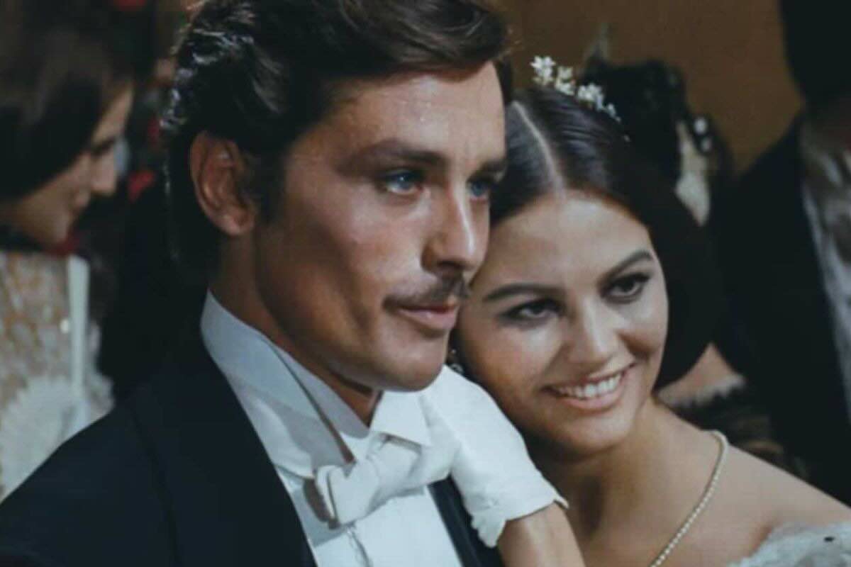 claudia cardinale alain delon cosa è successo