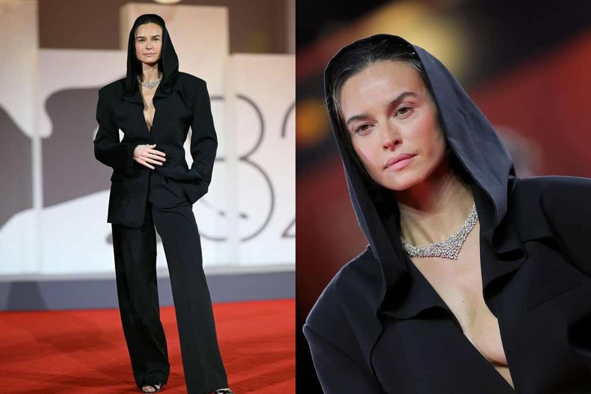 kasia smutniak outfit venezia