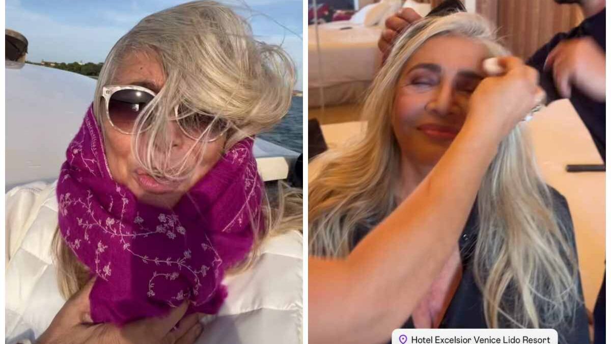 Mara Venier, diva senza tempo: il look scelto per il Festival del Cinema di Venezia