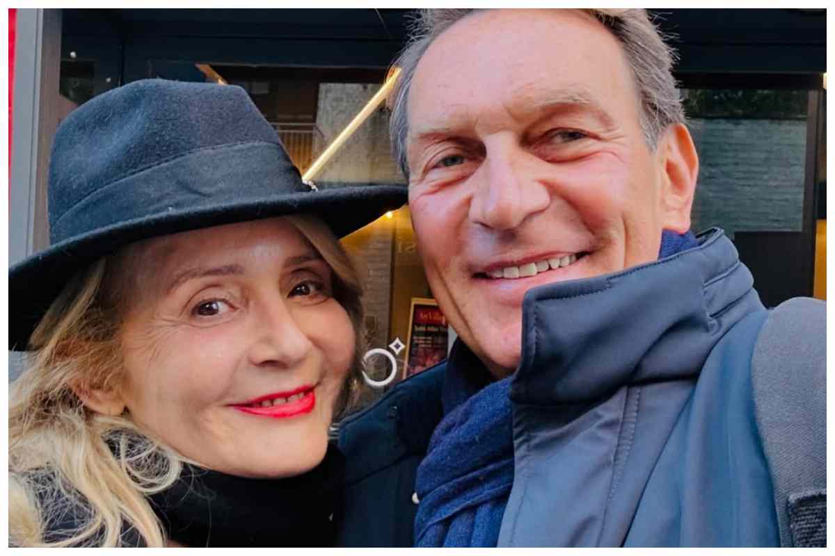 Riccardo Polizzy Carbonelli e moglie Marina