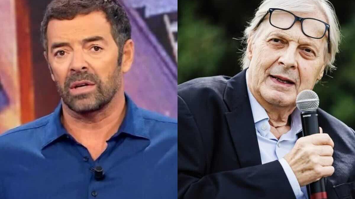 Diffida a Matano, esplode la polemica: la replica in diretta a La Vita in Diretta sul caso Sgarbi