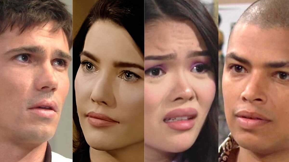 Beautiful, anticipazioni fino all’8 novembre: crisi totale tra Finn e Steffy, Luna devastata dal segreto di Zende