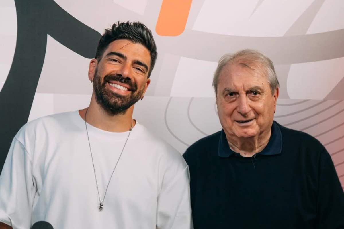 Gianluca Gazzoli con il Dottor Costa