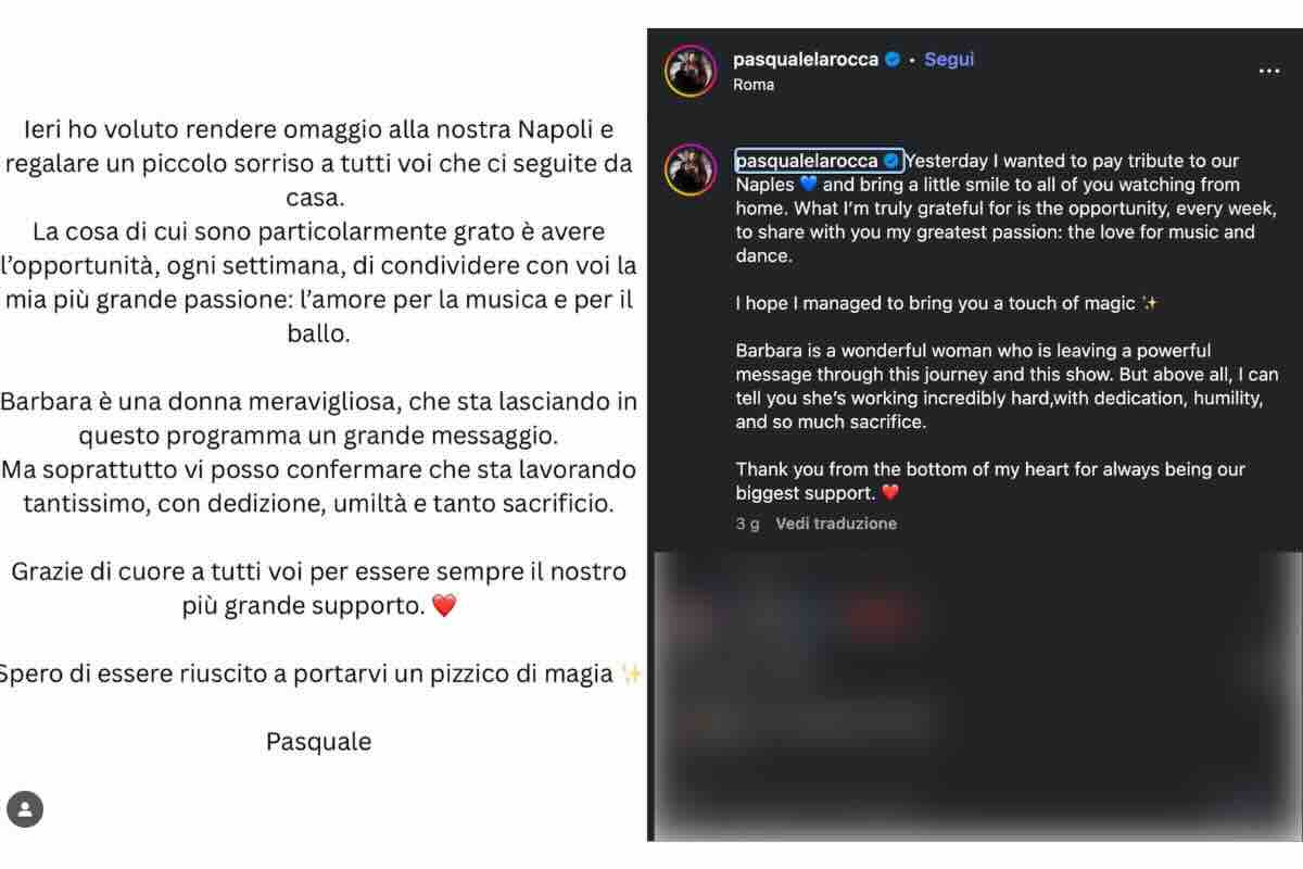 pasquale la rocca parole su barbara d'urso