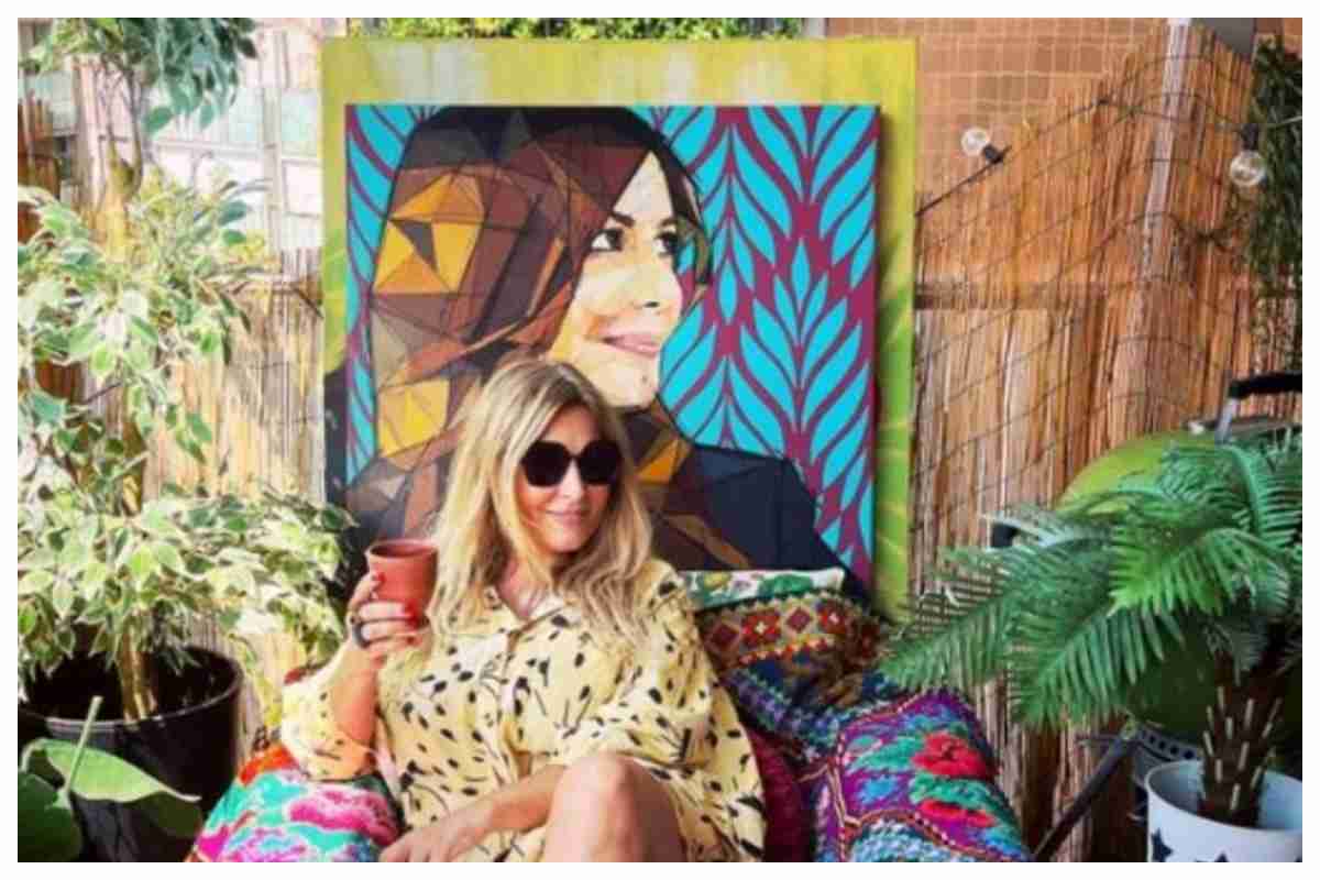 Selvaggia Lucarelli casa terrazzo