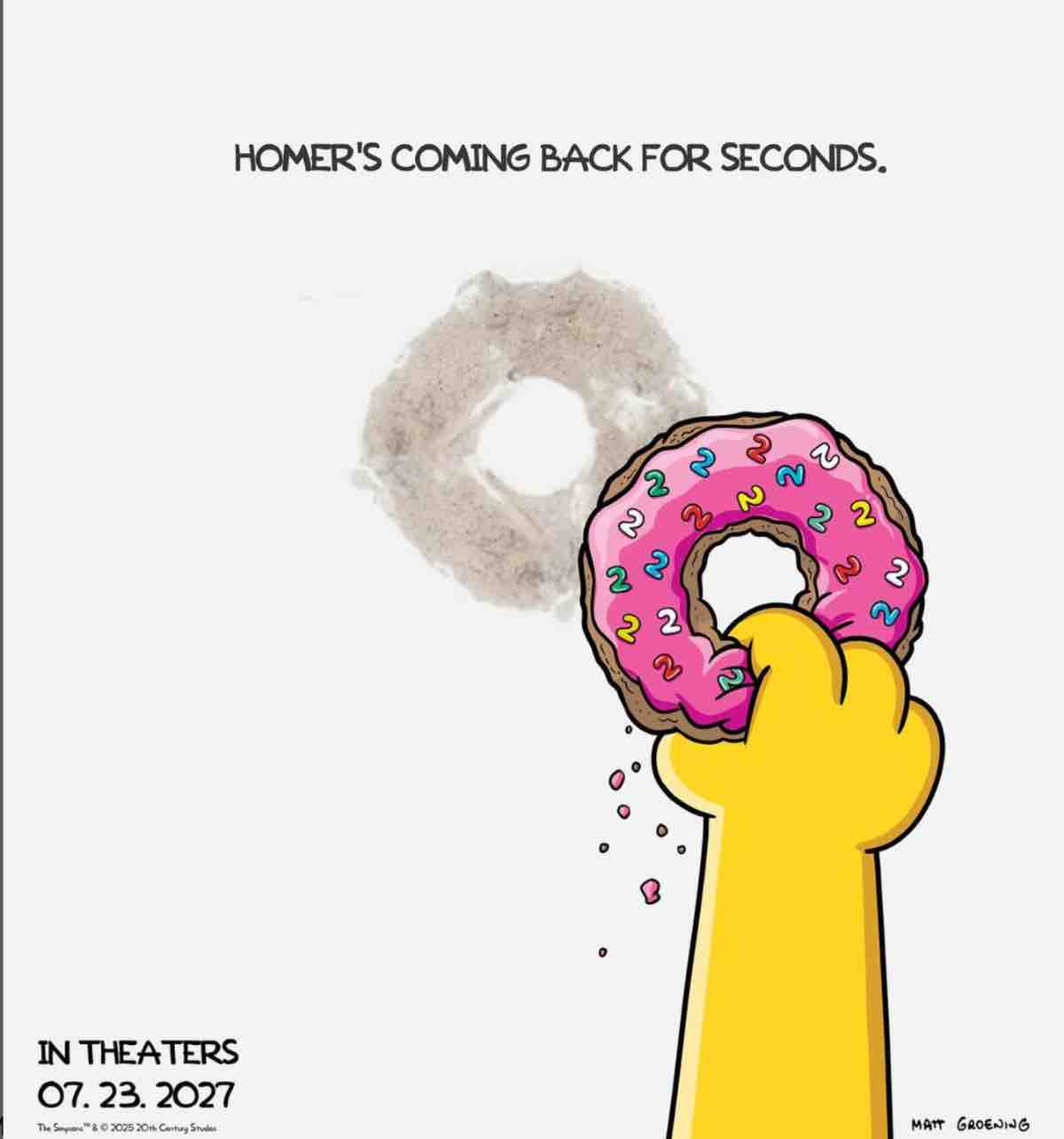 I Simpson, l'annuncio social del nuovo film