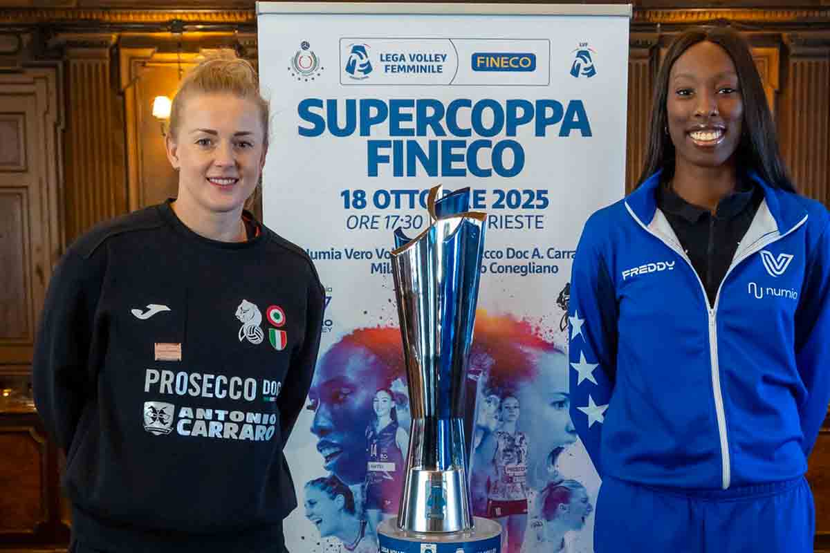 Supercoppa Italiana di volley femminile, Conegliano-Milano accende la stagione: Egonu sfida Haak in diretta su Rai2