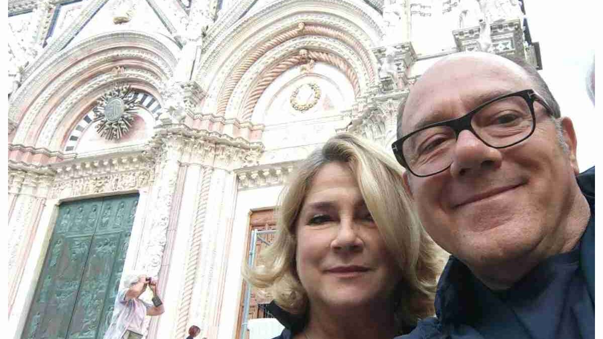 La moglie Silvia, il cognato Carlo Verdone (e gli schiaffi)