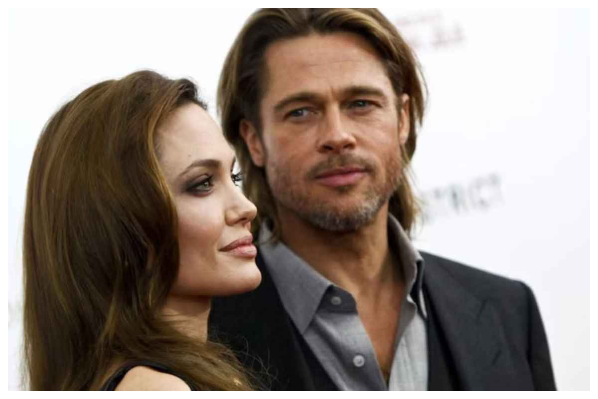Angelina e Brad Pitt in tribunale