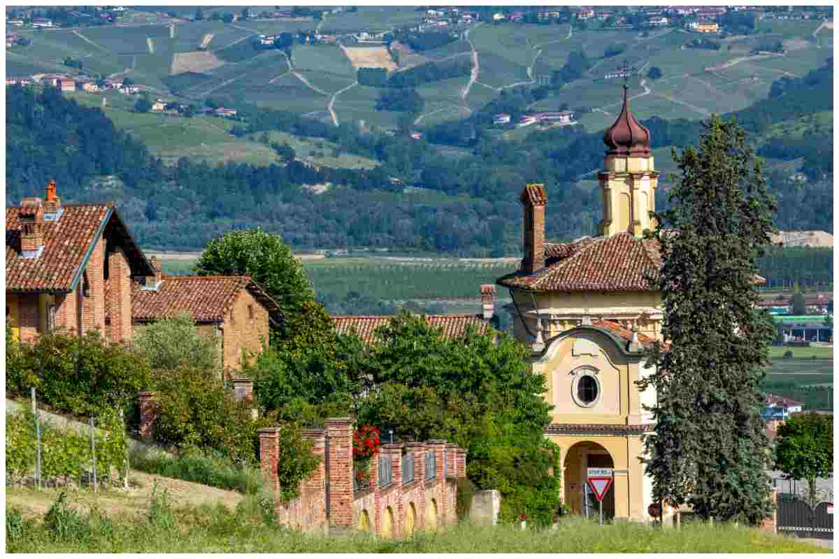 Borgo piemontese antico