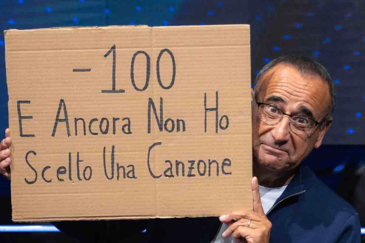 Festival di Sanremo, fuga dei big: tra palco e realtà, le difficoltà di Carlo Conti a tre mesi dall’inizio della kermesse