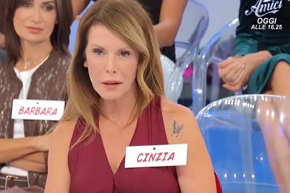 uomini e donne chi è cinzia