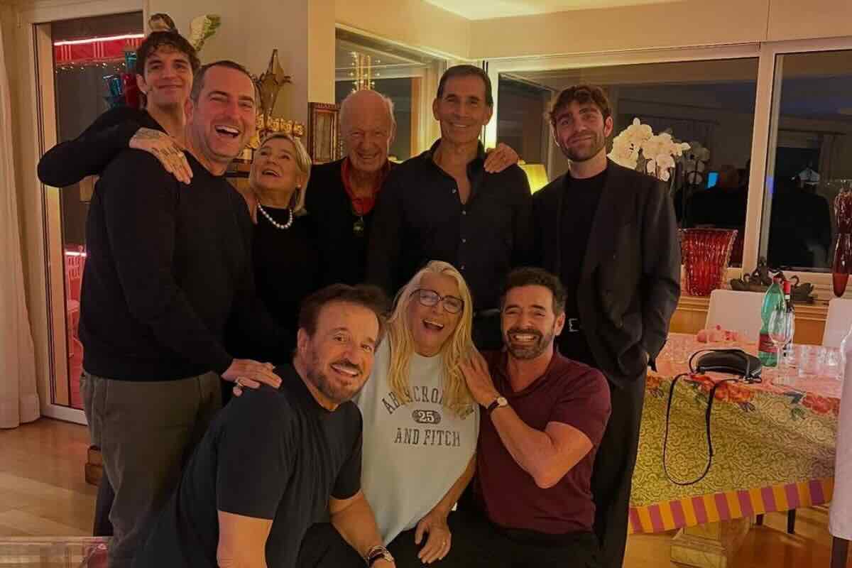 mara venier cena a casa sua