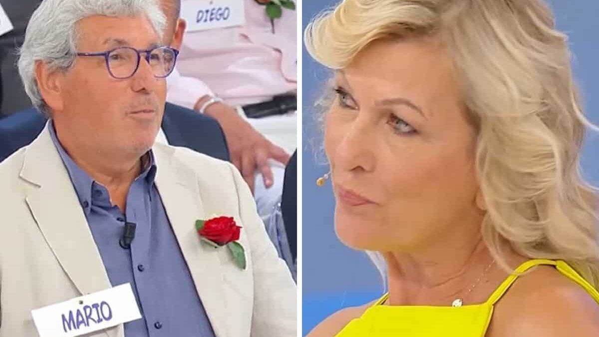 Uomini e Donne trono over, Mario umiliato, l’ira di Magda: “Vergognati”