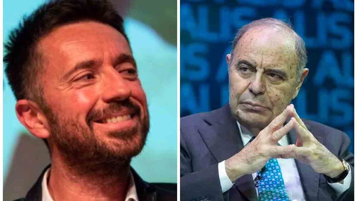 Polemica in diretta tra Andrea Scanzi e Bruno Vespa a È sempre carta bianca: cosa è successo davvero
