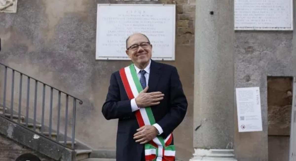 Sindaco di Roma Carlo Verdone