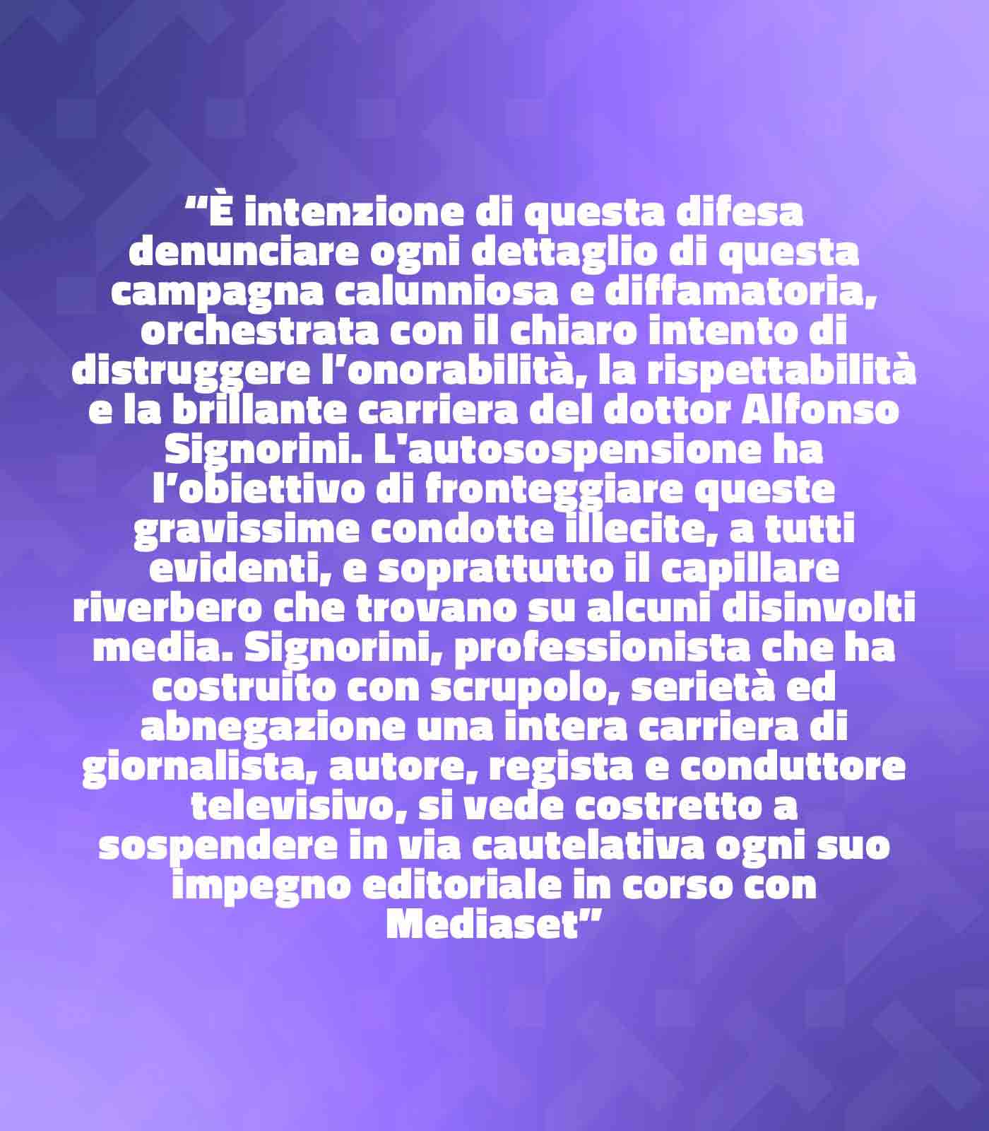 Autospensione Signorini