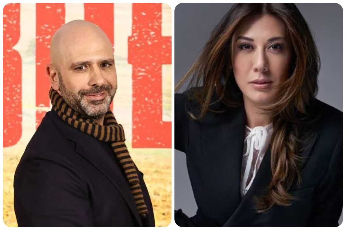 Checco Zalone e Virginia Raffaele