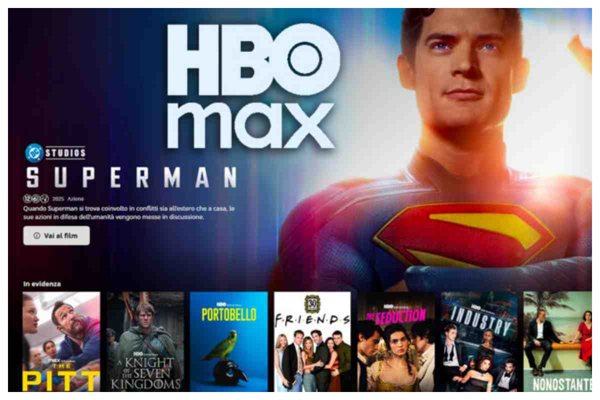 HBO Max quando debutta in Italia