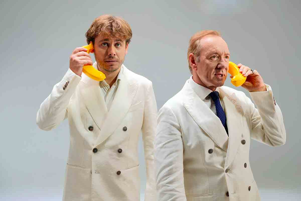 Filippo Laganà e Kevin Spacey Minimarket