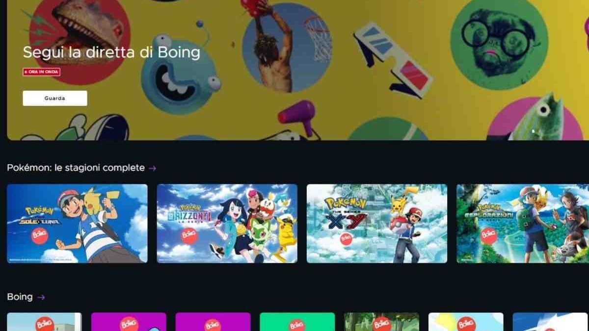 Mediaset Infinity Kids: tutti i cartoni disponibili in streaming
