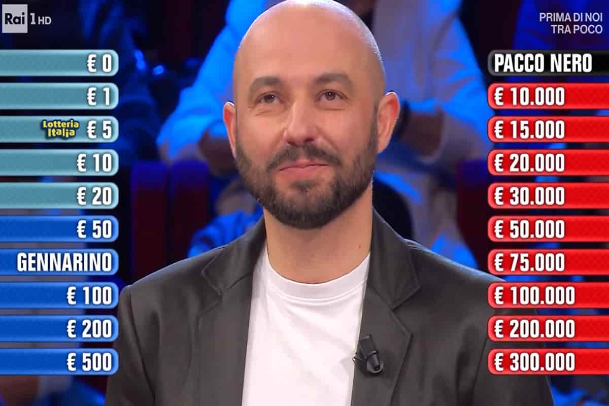 affari tuoi sorteggio quanto hanno vinto stasera 4 gennaio 2026