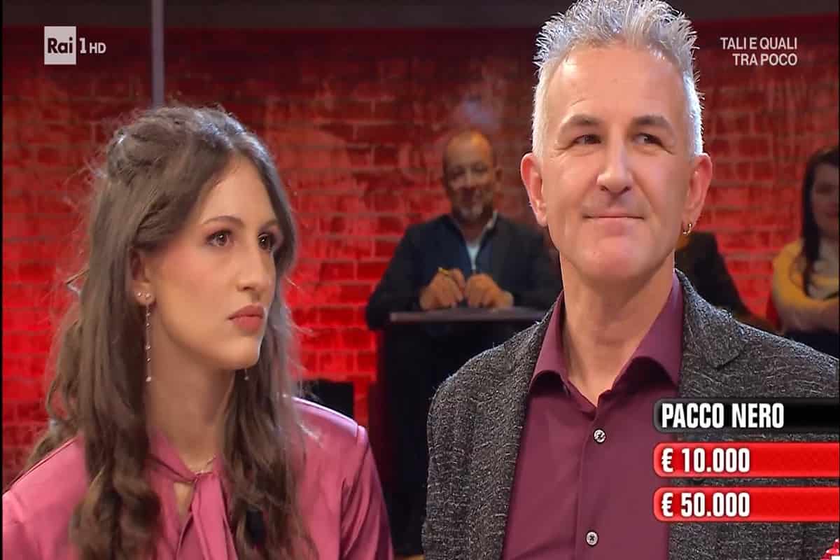 Affari tuoi, Damiano si commuove per la figlia Sophie: ecco quanto ha vinto stasera 23 gennaio 2026