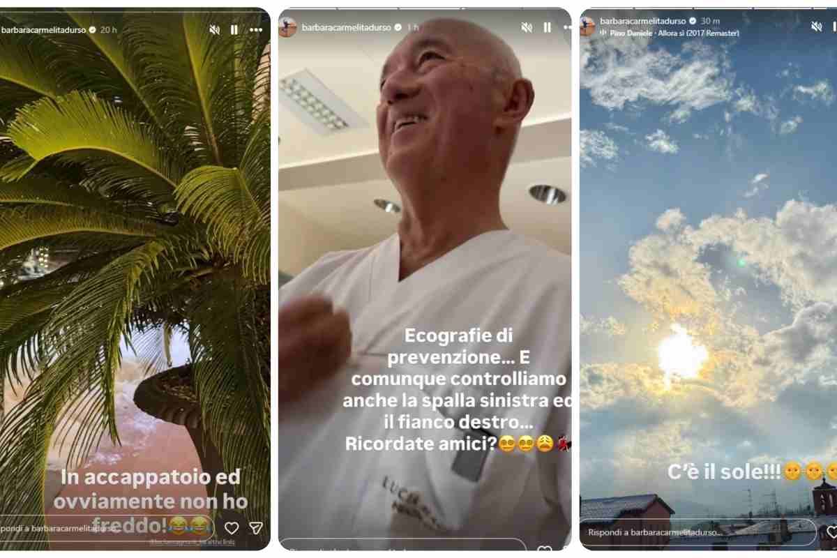 Barbara D’Urso si prende cura di sé