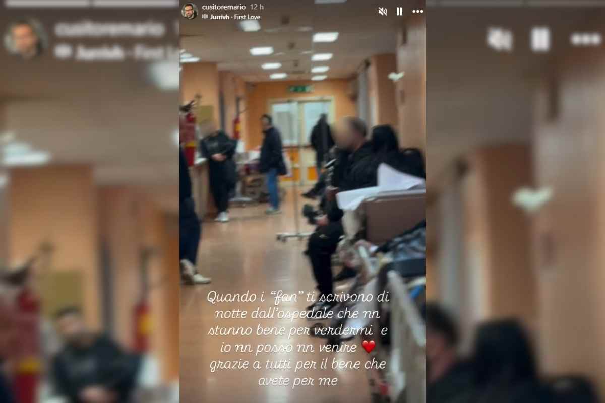 mario cusitore ospedale fan
