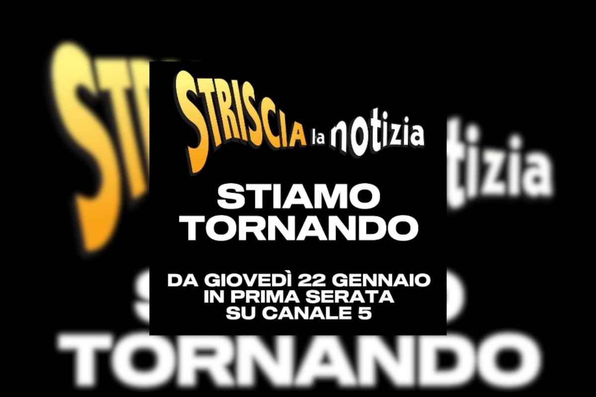 data prima puntata striscia la notizia
