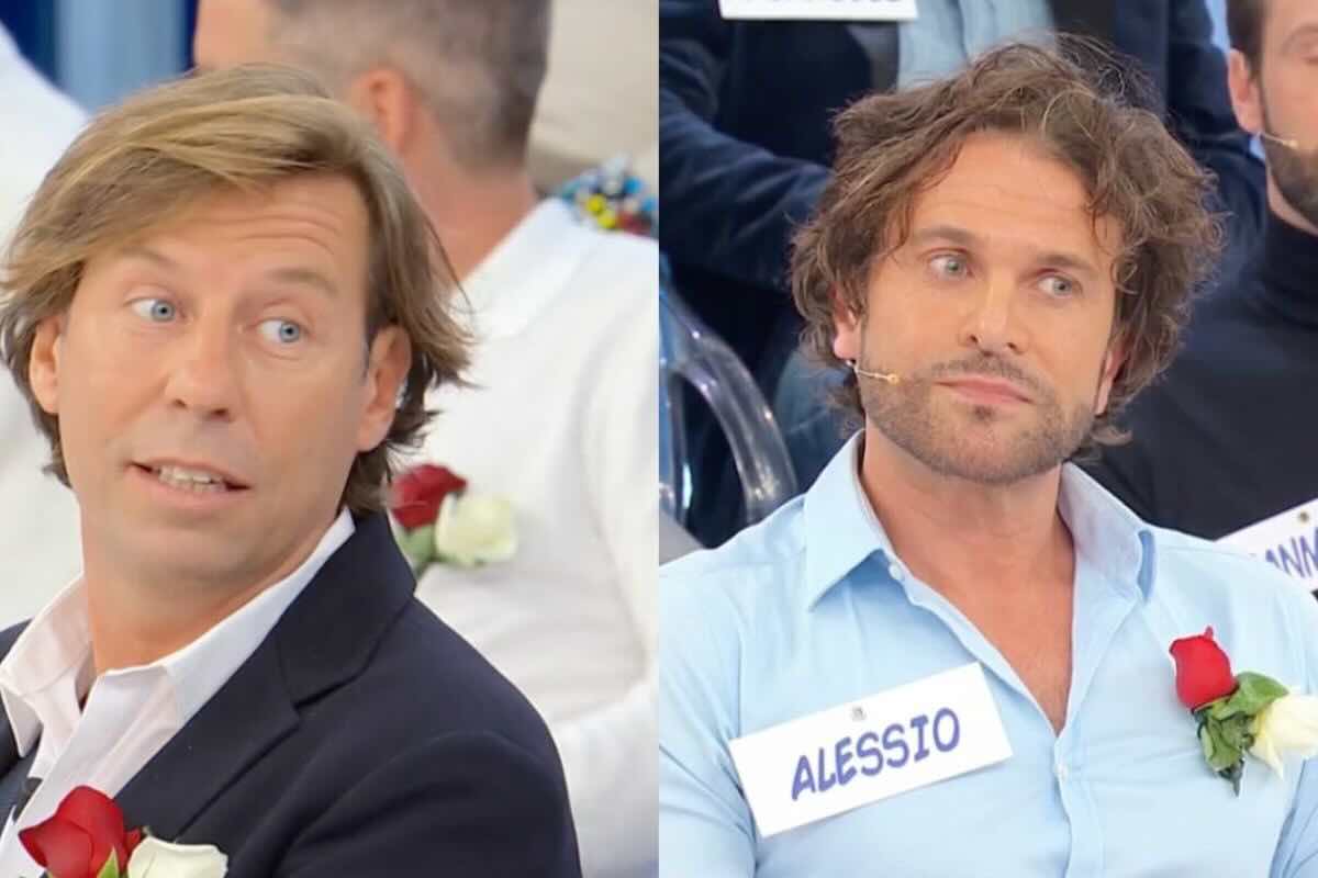 Rissa sfiorata a Uomini e Donne: cosa è successo tra Alessio e Edoardo