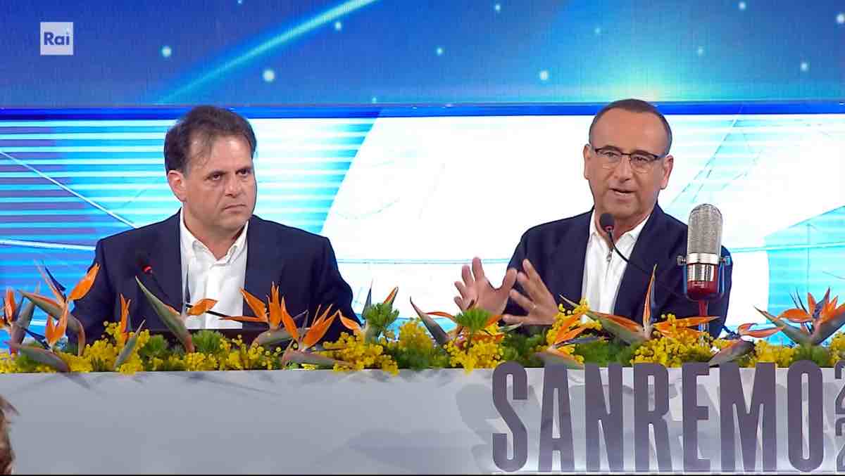 Festival di Sanremo 2026, la conferenza stampa della serata finale: “Giorgia Cardinaletti debutto da co-conduttrice, Gino Cecchettin parlerà di violenza di genere. Premio speciale a Bocelli”