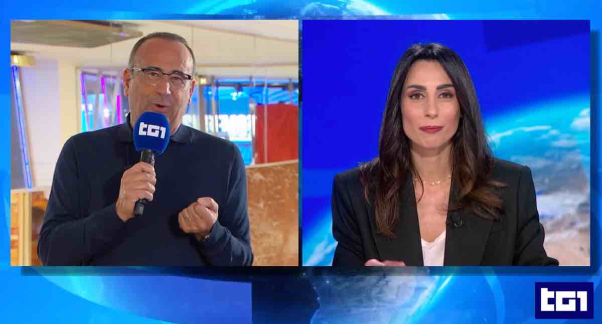 Giorgia Cardinaletti co-conduttrice della serata finale di Sanremo 2026: annuncio ufficiale di Carlo Conti al TG1