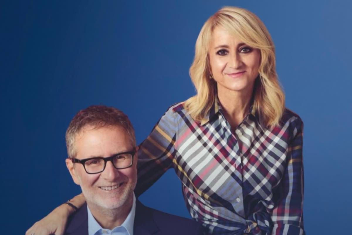 Fabio Fazio e Luciana Littizzetto a Che Tempo Che Fa