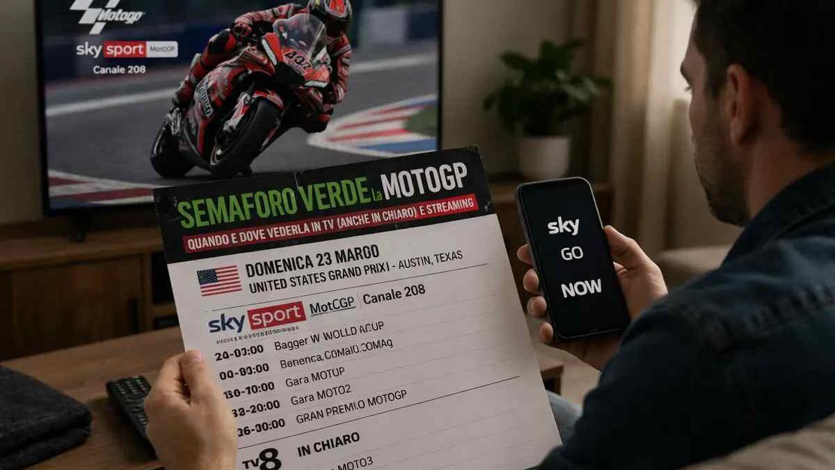 Semaforo verde per la MotoGP, quando e dove vederla in TV (anche in chiaro) e streaming