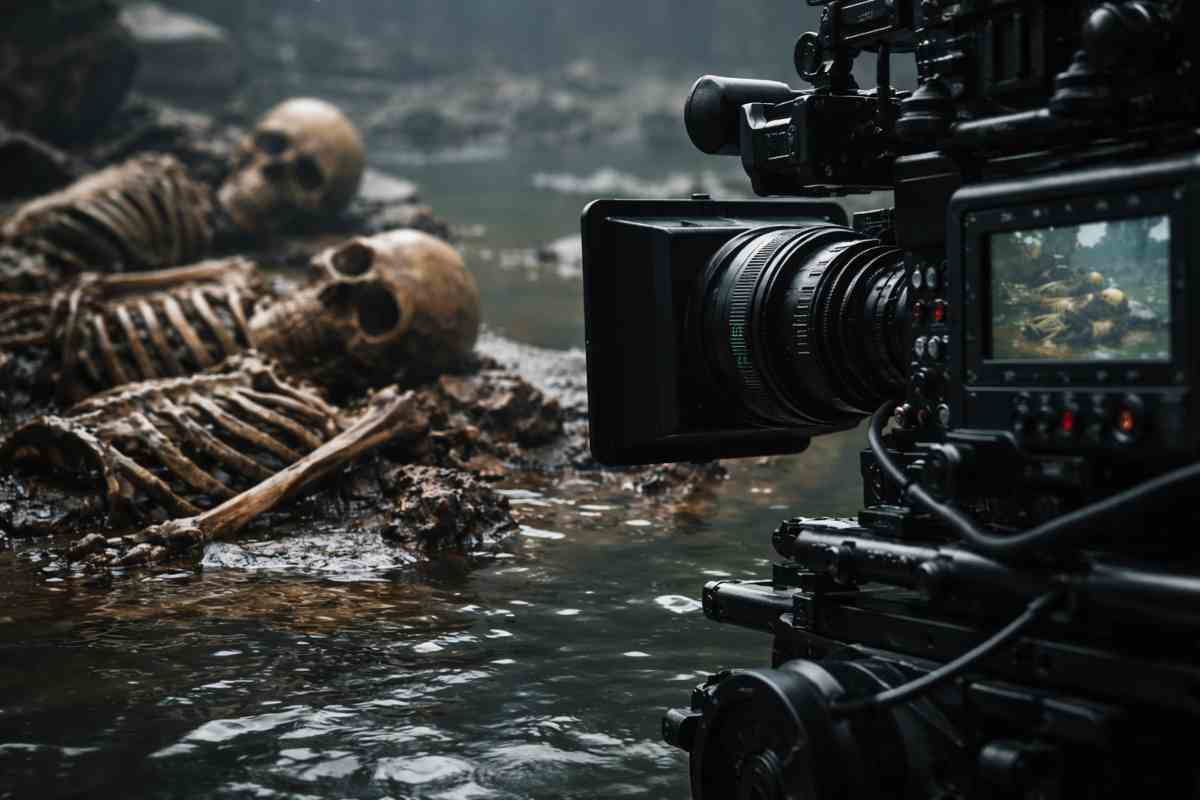E’ questo il film horror in cui sono stati usati veri scheletri umani: il retroscena agghiacciante