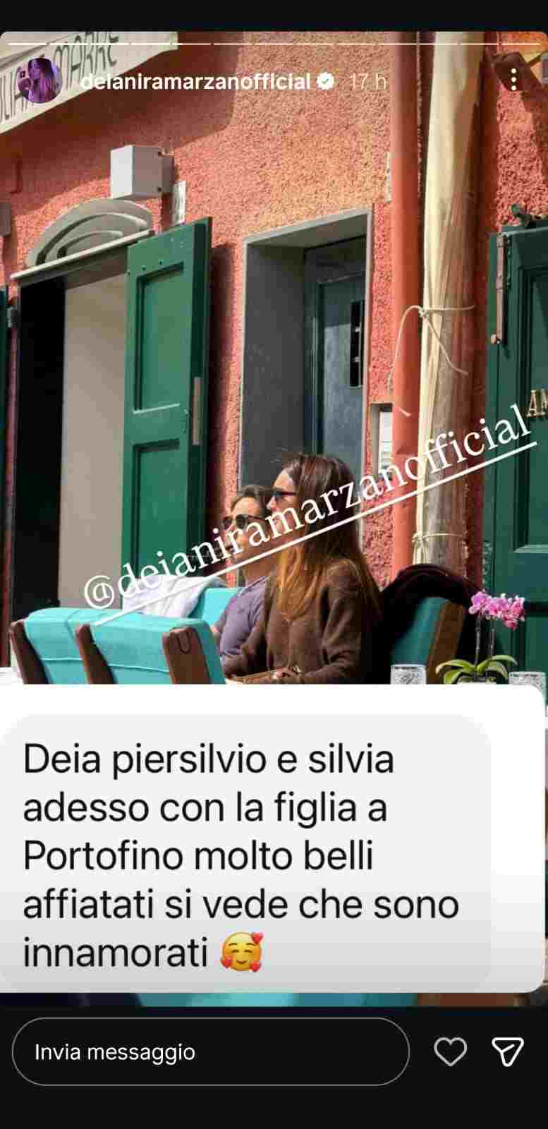 Pier Silvio Berlusconi e Silvia Toffanin