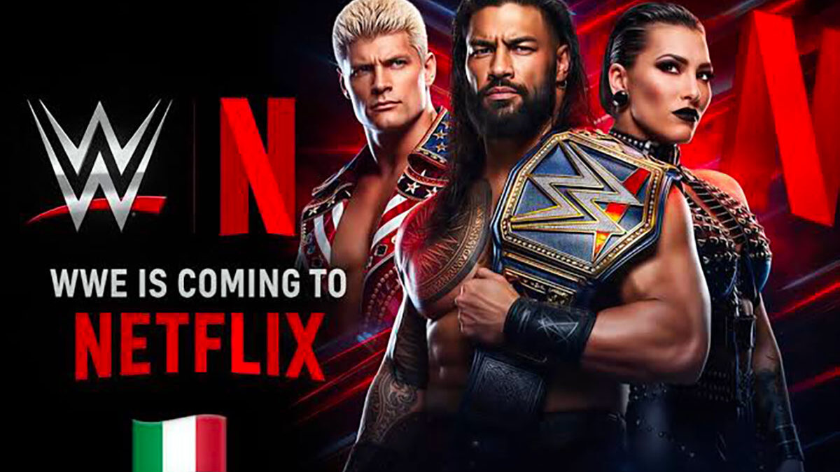 La WWE sbarca su Netflix Italia dal 1° aprile: tutti gli show settimanali e i grandi eventi