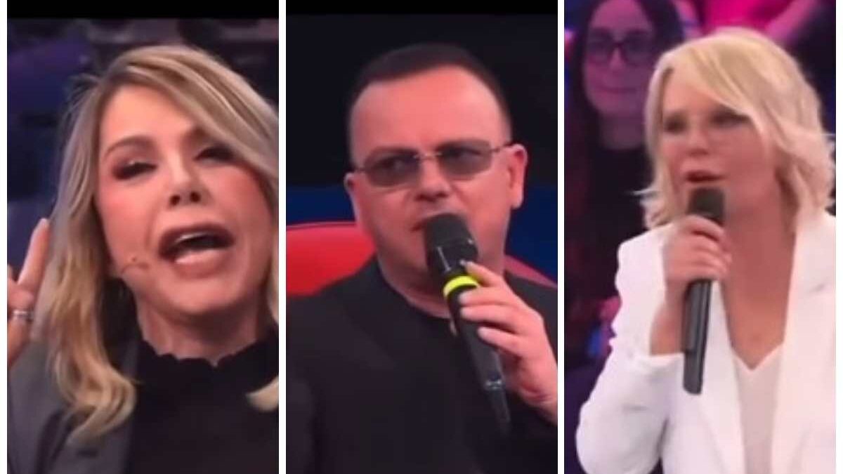 Lite Anna Pettinelli e Gigi D’Alessio ad Amici: la reazione di Maria De Filippi