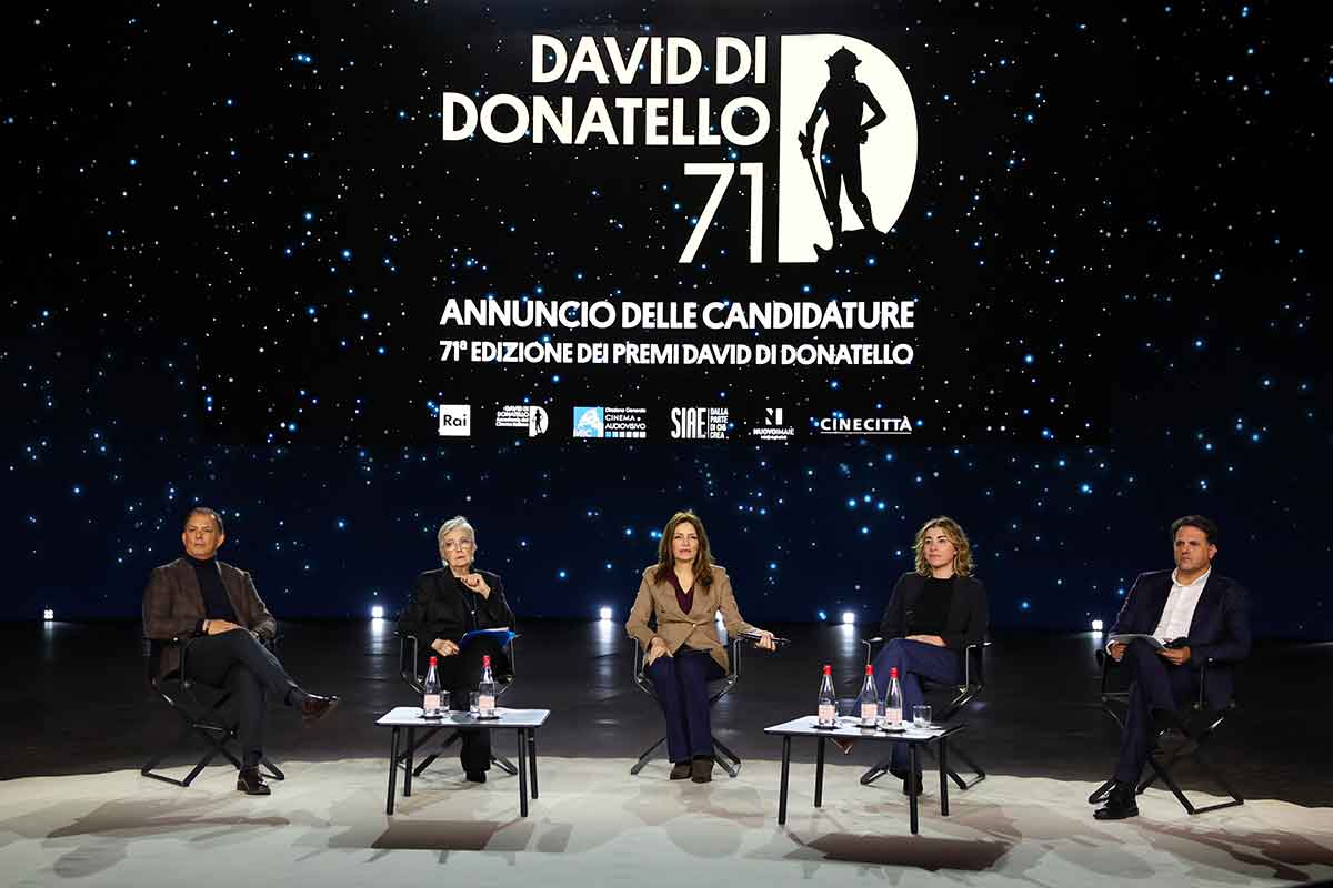 Cinecittà ospiterà i David di Donatello 2026