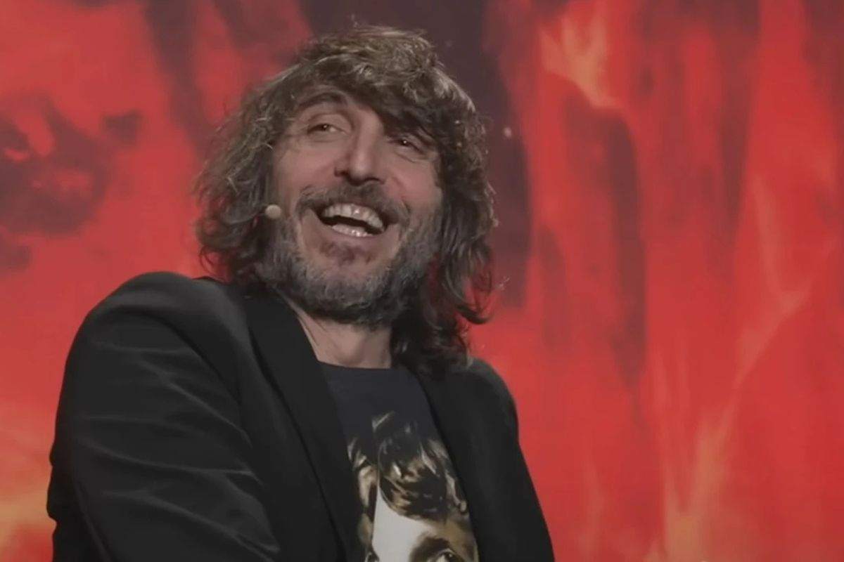 Primo piano di Giuseppe Cruciani