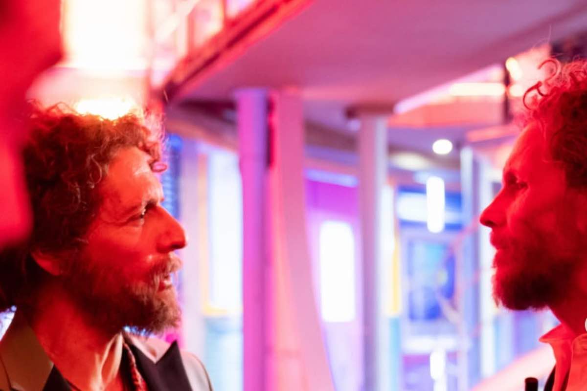 Lorenzo Jovanotti e Giovanni Vernia al GialappaShow