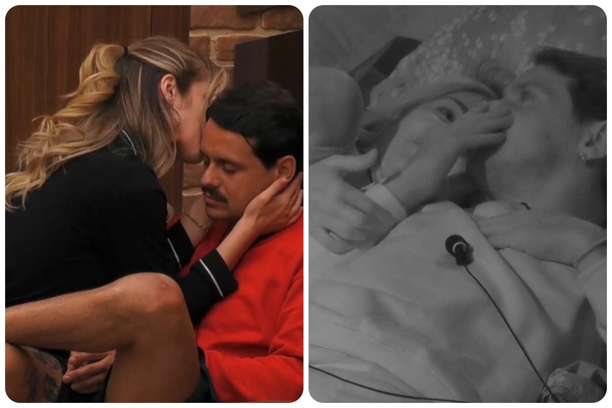 GFVip, ritorno di fiamma tra Renato e Lucia: coccole e baci nella notte | VIDEO