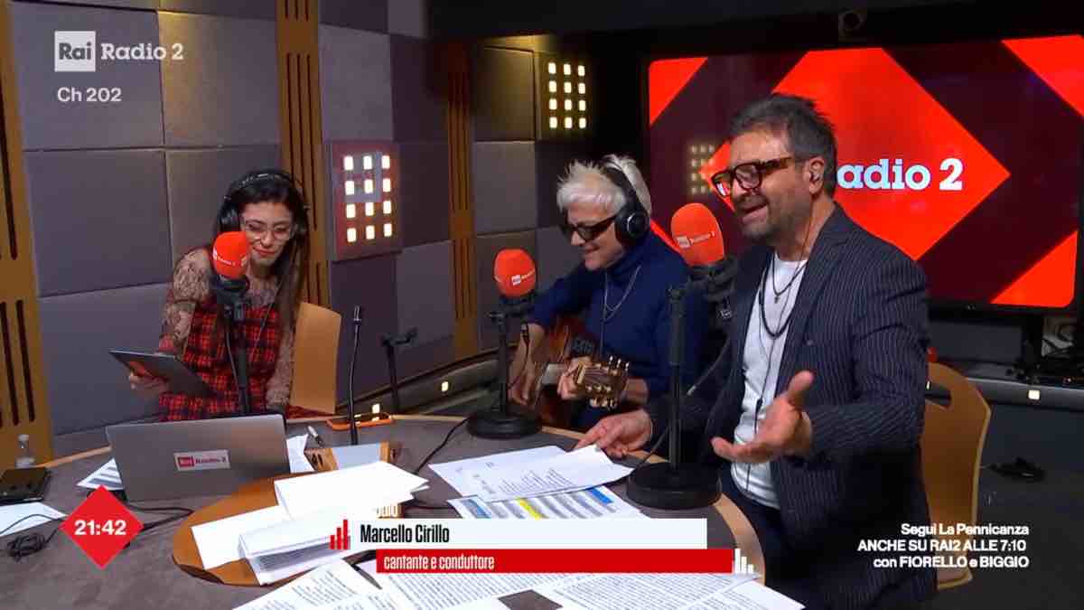 Marcello Cirillo ospite a Chiamami Radio2