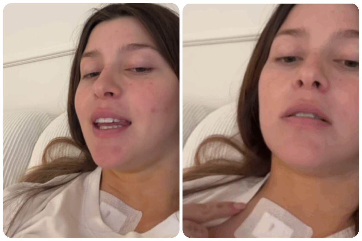 Natalia Paragoni operata ricovero in ospedale