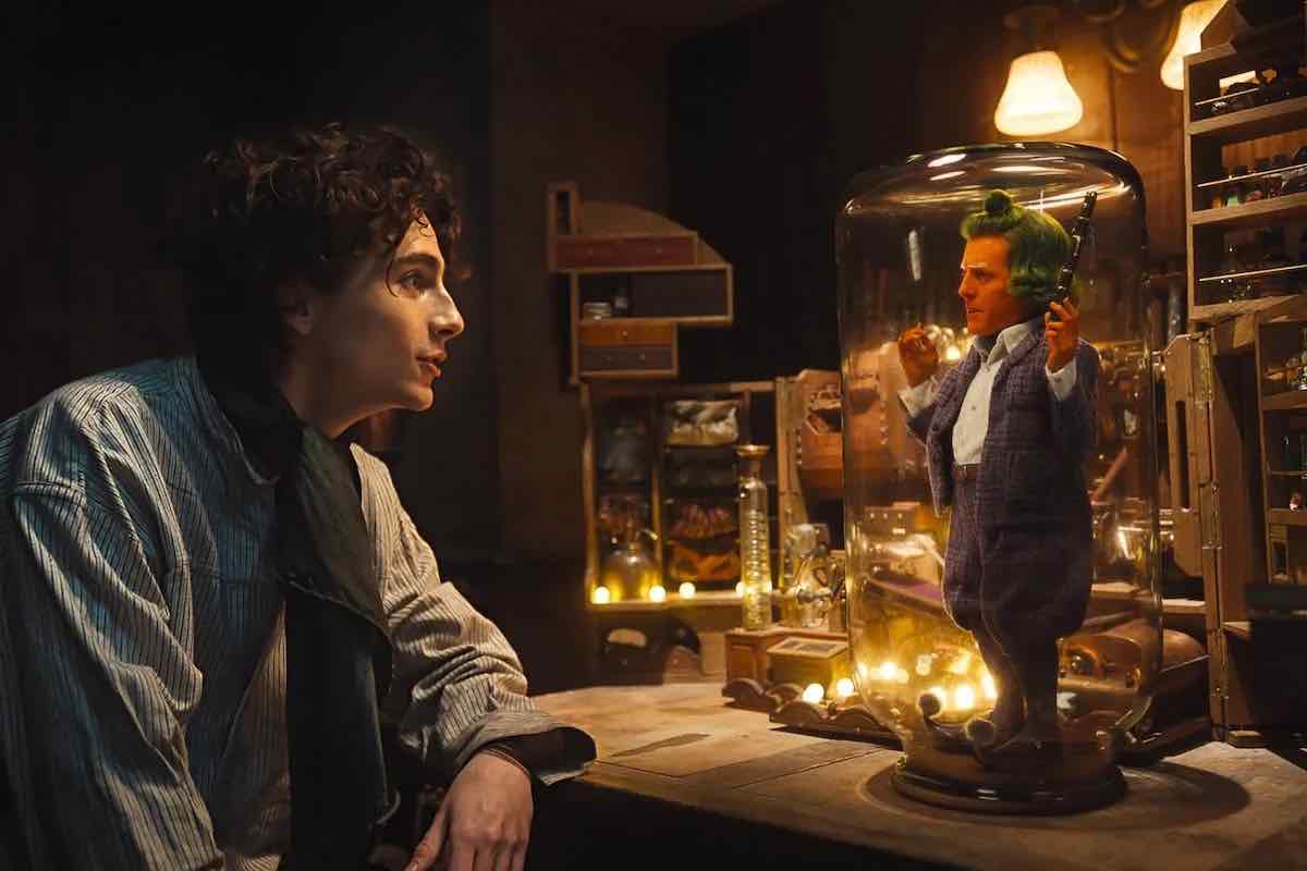Timothée Chalamet pronto per Wonka il sequel quando esce