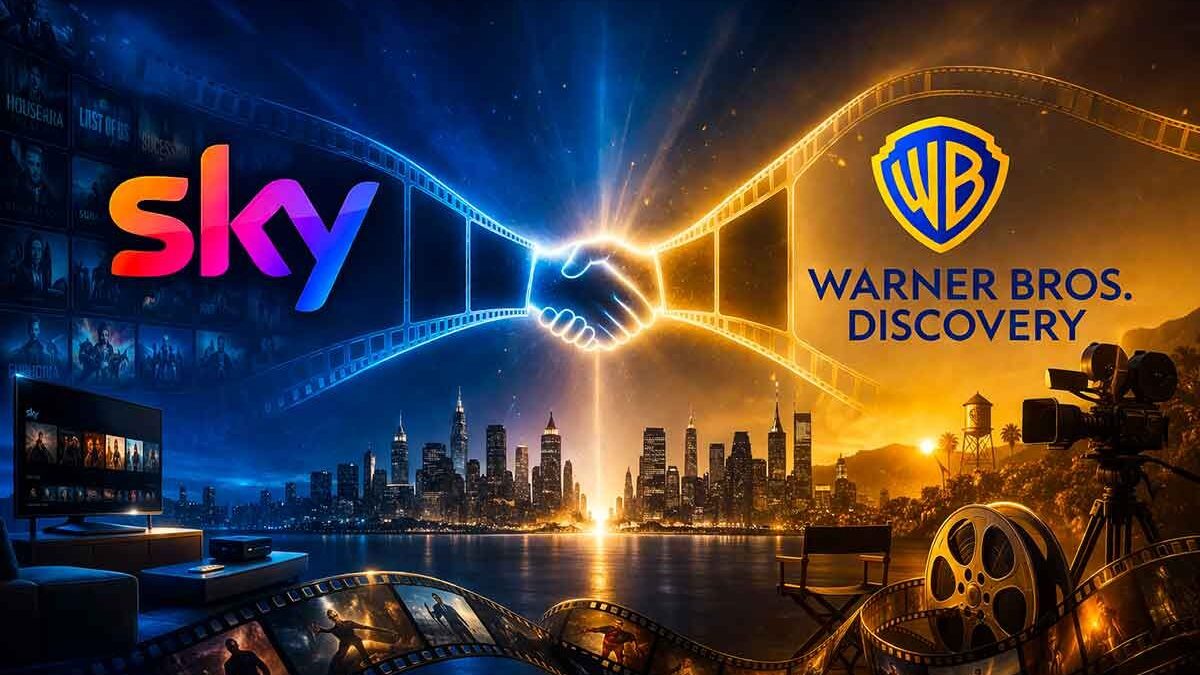 Sky e Warner Bros. Discovery tornano insieme: cosa cambia per il cinema e i film in arrivo