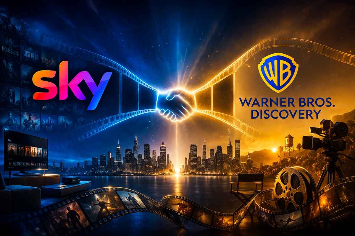 Sky e Warner Bros. Discovery tornano insieme: cosa cambia per il cinema e i film in arrivo