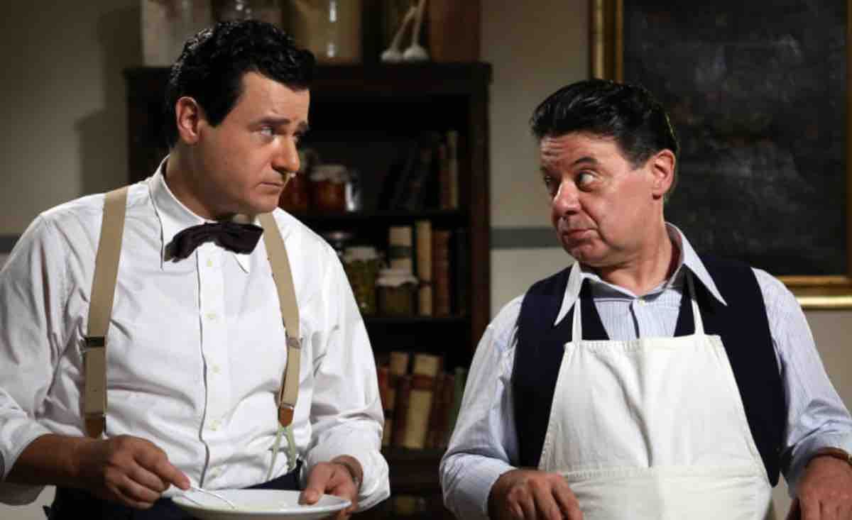Edoardo Pesce e Lillo Petrolo in Permette Alberto Sordi