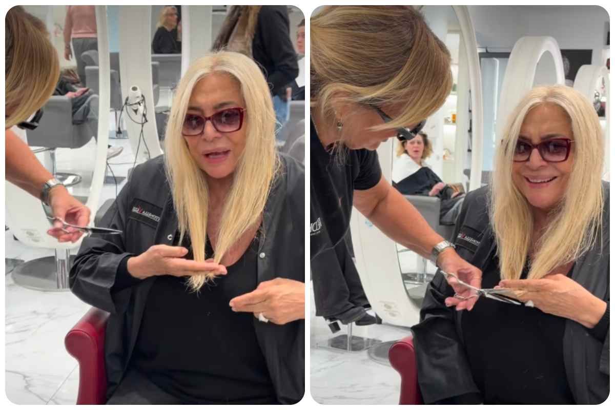 Il caschetto cortissimo di Mara Venier: il cambio look e il nuovo colore